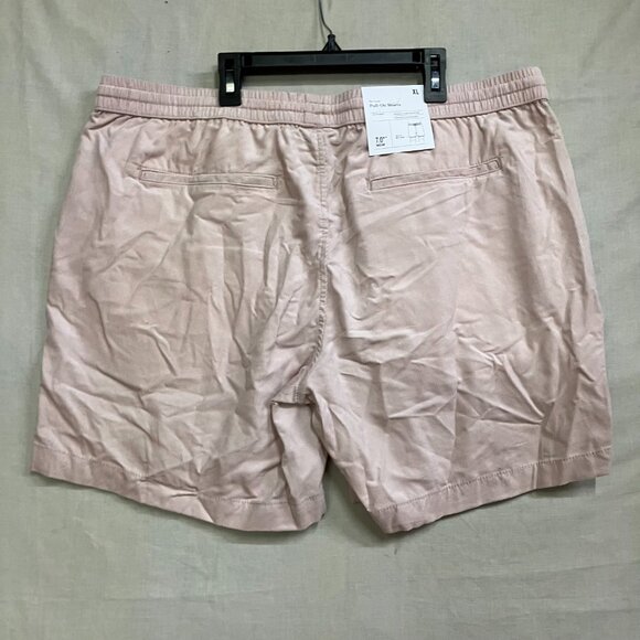 NWT Goodfellow & Co Men's Size 7 Ash Pink Elevated Corduroy Pull-On Shorts - Picture 10 of 12